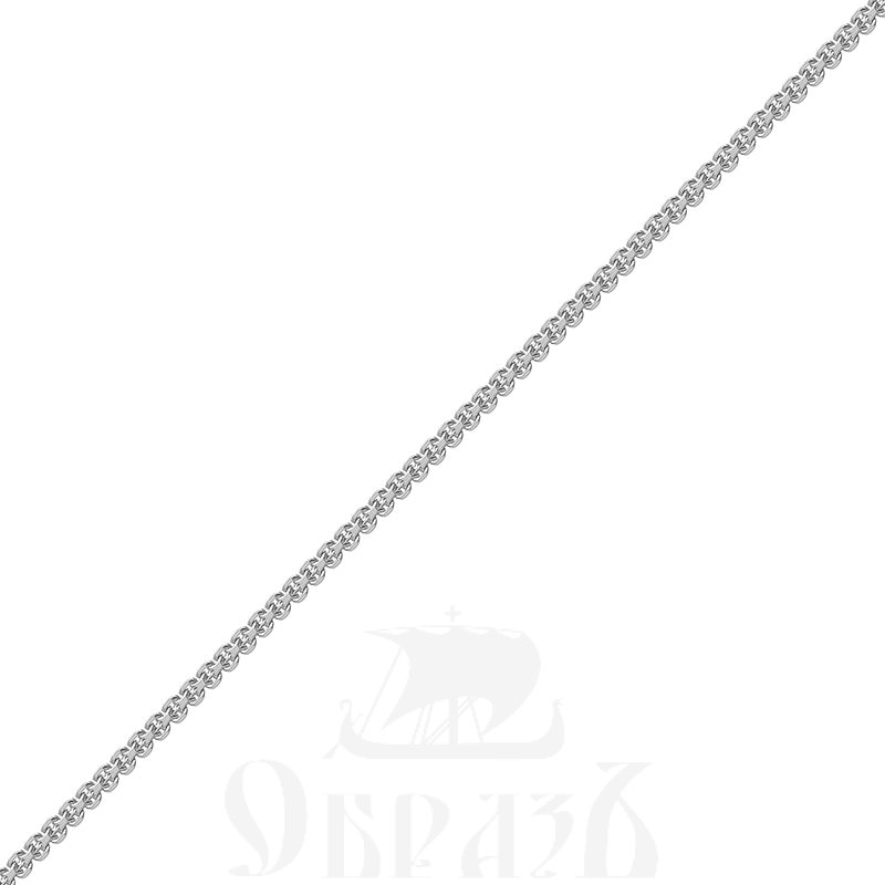 цепь плетение "якорный бисмарк 2 линии" серебро 925 пробы (арт. 9025050)
